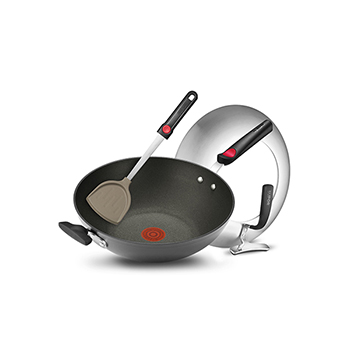 苏泊尔 火红点无油烟锅炒锅家用炒菜锅大号容量电磁炉燃气 PC34H2CM 